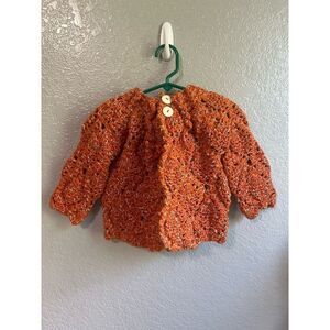 Handmade toddler girls cardigan sweater size 2-4